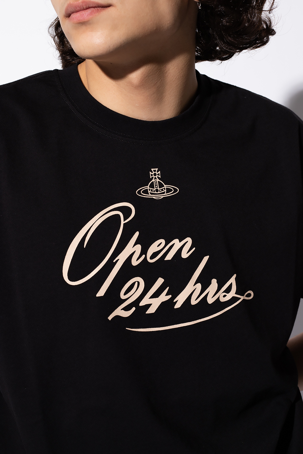 Logo T - Man Slim Fit Knitted Sweat Shirt